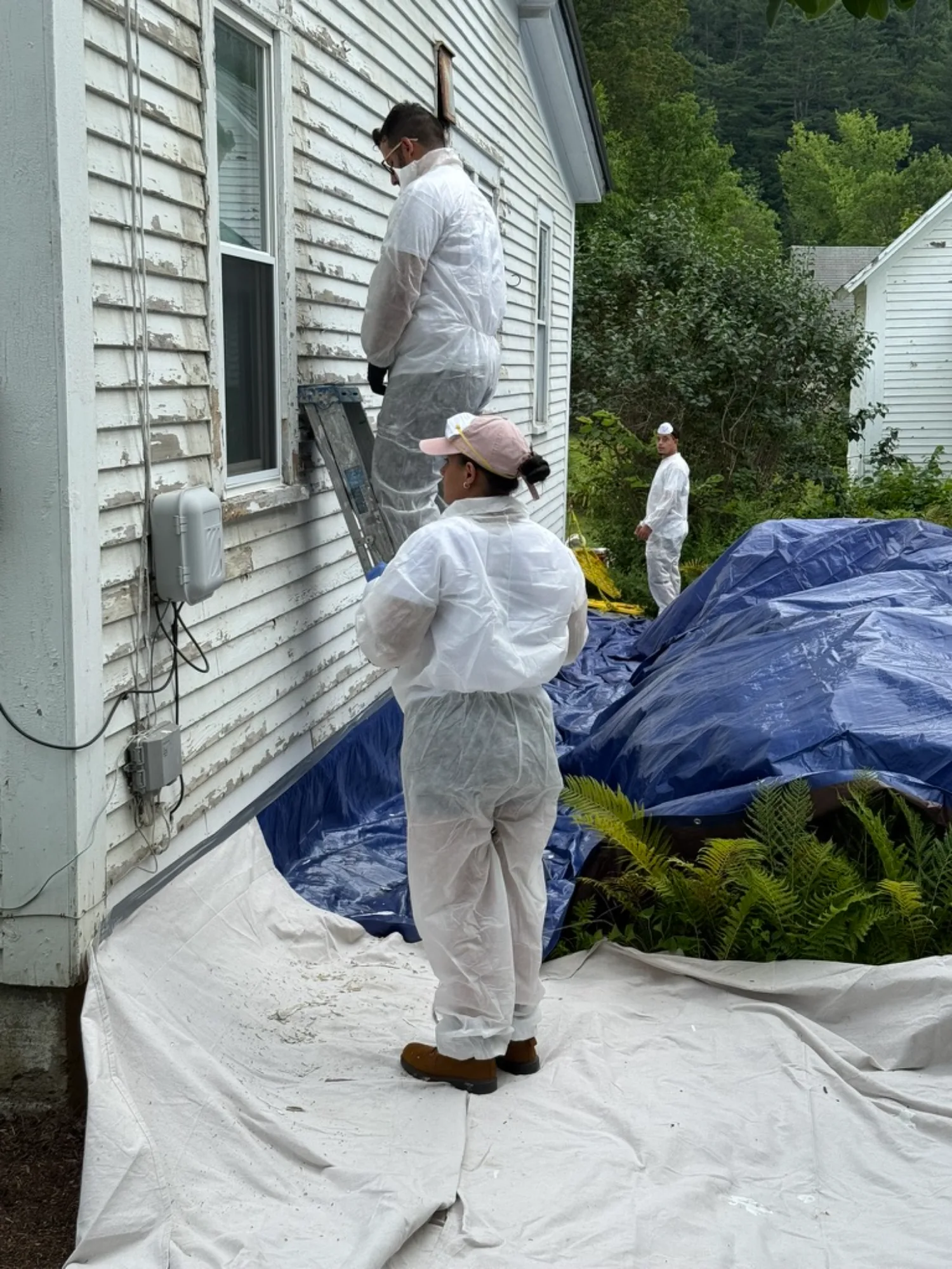 professional exterior painters Burlington VT